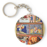 The Parable Of The Rich Man And Lazarus Folio 78 R keychains