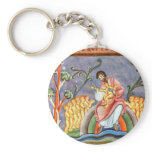 The Parable Of The Rich Man And Lazarus Folio 78 R keychains
