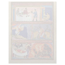 The Parable Of The Rich Man And Lazarus Folio 78 R Custom Letterhead