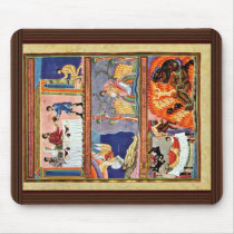 The Parable Of The Rich Man And Lazarus Folio 78 R Mouse Pad