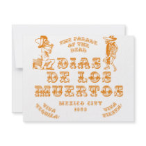 The Parade of the Dead invitations by spyderfyngers The Parade of the Dead invitations