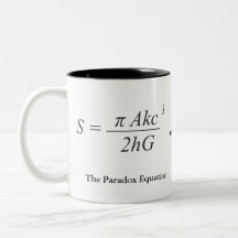 The Paradox Equation Coffee Mug