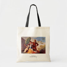 The Parasol By Francisco De Goya Canvas Bag