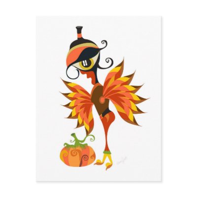 The Pardoned Turkey Postcard by PeppersPolishMafia