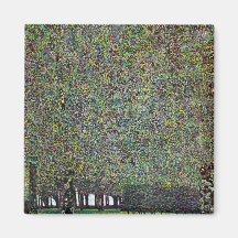 The Park by Gustav Klimt Fridge Magnets