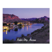 The Parker Strip photographed just after sunset Post Cards