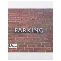 The Parking Brick Wall flyers by Parking_Institute The Parking Brick Wall flyers