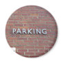 The Parking Brick Wall Refrigerator Magnet