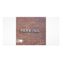 The Parking Brick Wall photo cards by Parking_Institute The Parking Brick Wall photo cards