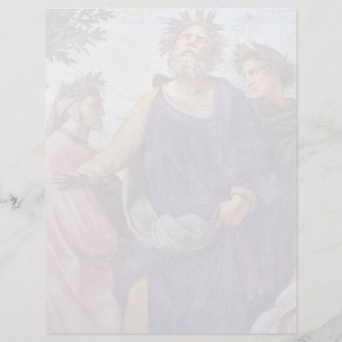 The Parnassus  By Raffael (Best Quality) Letterhead