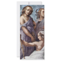 The Parnassus  By Raffael (Best Quality) Personalized Rack Card