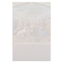 The Parnassus By Raffael (Best Quality) Customized Stationery