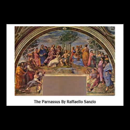 The Parnassus By Raffaello Sanzio Posters