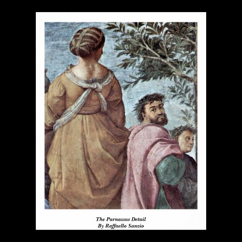 The Parnassus Detail By Raffaello Sanzio Print