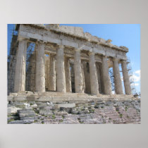 The Parthenon - 5th century BC Poster