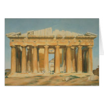 The Parthenon, Athens, 1810-37 Greeting Card