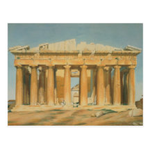 The Parthenon, Athens, 1810-37 Post Card
