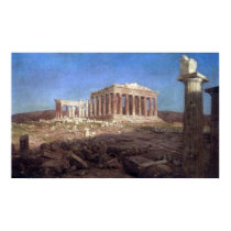 The Parthenon by Frederic Edwin Church posters