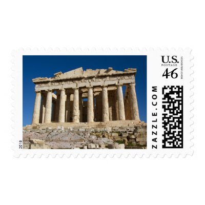 THE PARTHENON STAMP by ZoneWombat