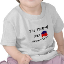 The Party of NO has to GO GOP Republicans Obstruct Tees