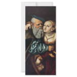 The Passionate Old By Cranach D. Ä. Lucas (Best Qu Rack Card Design