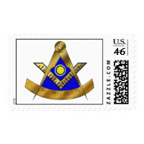 The Past Master W SQUARE postage by masonicshop The Past Master W SQUARE postage
