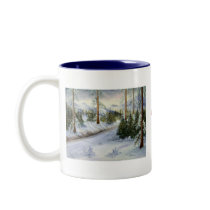 The Path Happy Holiday Mug by ifholiday The Path Happy Holiday Mug