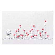 The path of love personalized stationery