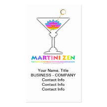 The Path to Cocktail Enlightenment Business Cards