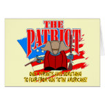 The Patriot  Gun Totin Greeting Cards