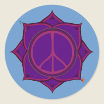 The Peace Flower Sticker stickers