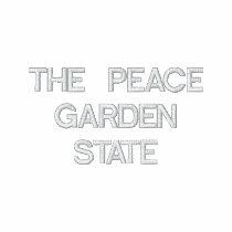 THE PEACE GARDEN STATE NORTH DAKOTA embroidered shirts by mcpressure THE PEACE GARDEN STATE NORTH DAKOTA embroidered shirts
