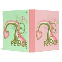 The Peace Rainbow binders