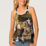 The Peaceable Kingdom by Edward Hicks Top Tank Top