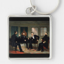 The Peacemakers with Abraham Lincoln keychains