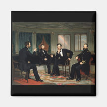 The Peacemakers with Abraham Lincoln Fridge Magnets