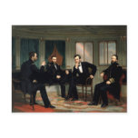 The Peacemakers with Abraham Lincoln Postcard