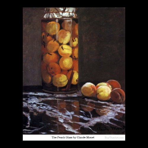 The Peach Glass by Claude Monet Posters