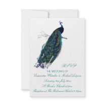 The Peacock Collection RSVP Personalized Announcements