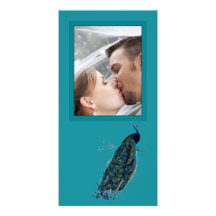 The Peacock Collection Wedding Photo Photo Cards