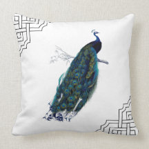 The Peacock Pillow
