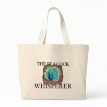 The Peacock Whisperer bags by AnimalShirts The Peacock Whisperer bags