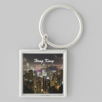 The Peak, Hong Kong Night Scenery Keychain keychains