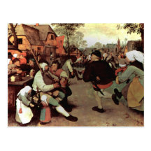 The Peasant Dance - 1568 Postcards