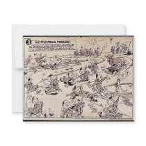 The Pedestrian Problem invitations by ww2posters The Pedestrian Problem invitations