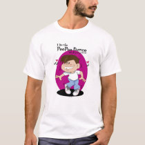 the Pee Pee Dance t-shirts