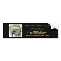 "THE PEGASUS CHILD" Bumper Sticker 2 bumper stickers