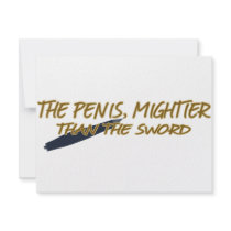 The Pen Is Mightier Than The Sword invitations by captainjoekickass The Pen Is Mightier Than The Sword invitations
