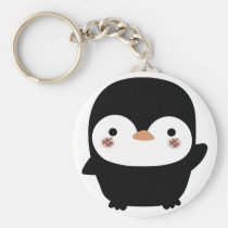 the penguin keychains