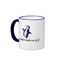 The Penguin Made Me Do it! Mug